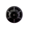 Pistons for carriage assemblies