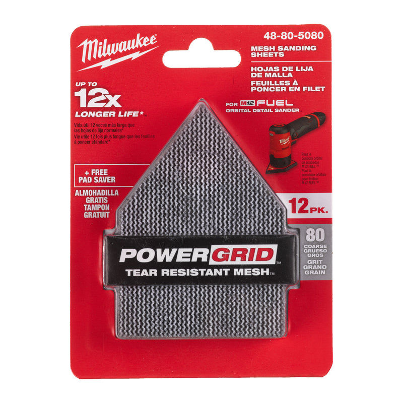 Mesh abrasives pour M12 FDSS 67 x 92 mm