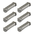 Threading Jaw Inserts for Pipes