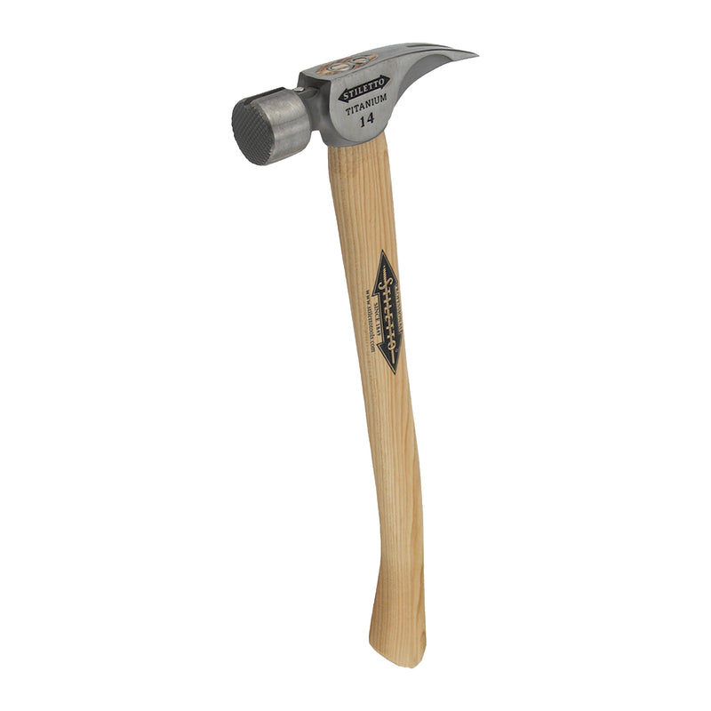 Marteaux titane avec manche en bois.