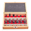 Router bit set - 12 pcs