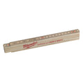 Slim Wood Folding Rule 2m