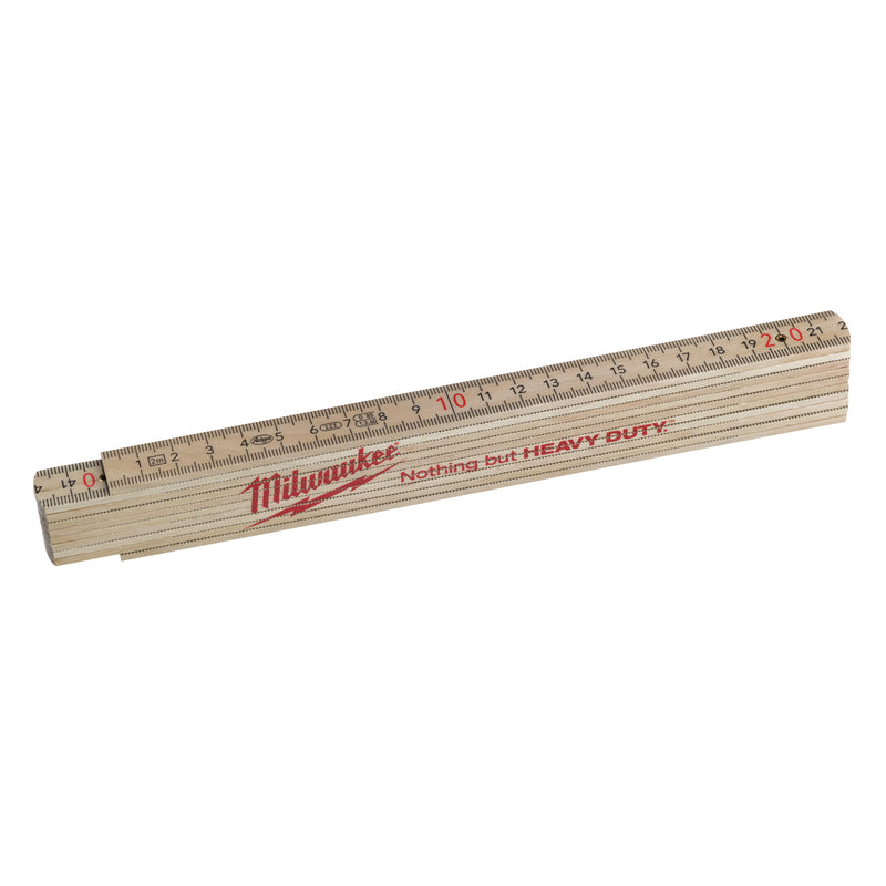 Mesure pliante fine bois 2 m