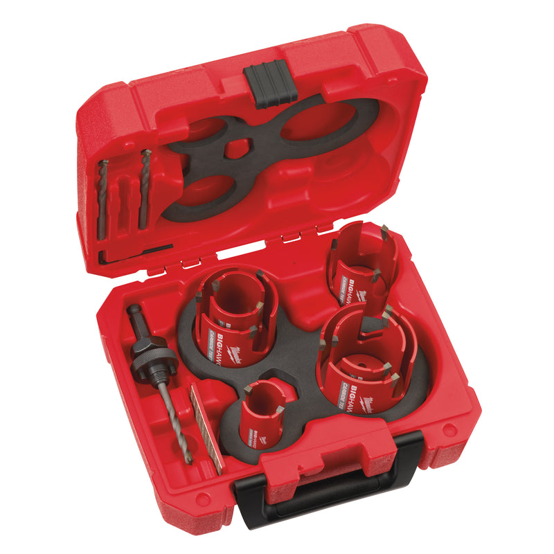 Coffret de scies cloches multi matériaux BIG HAWG