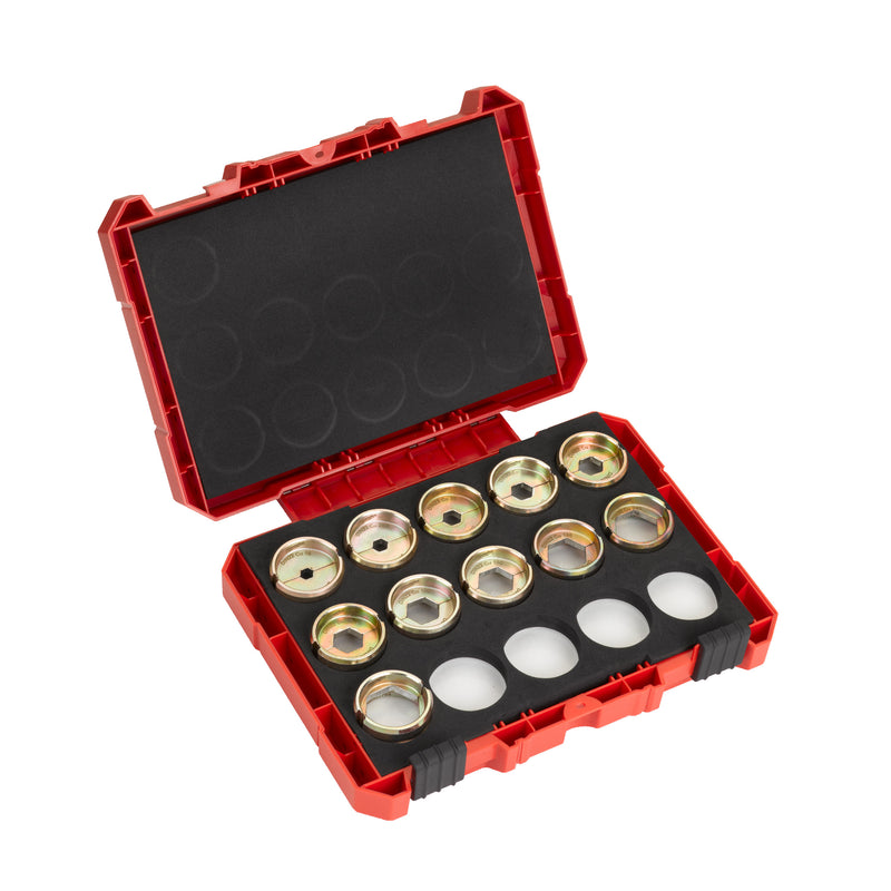 Milwaukee Coffret de matrices DIN 22 CU (11pcs) pour HCCT DIN22 CU DIE KIT