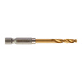 Shockwave HSS-G TiN Red Hex 4.5 mm - 10 pcs