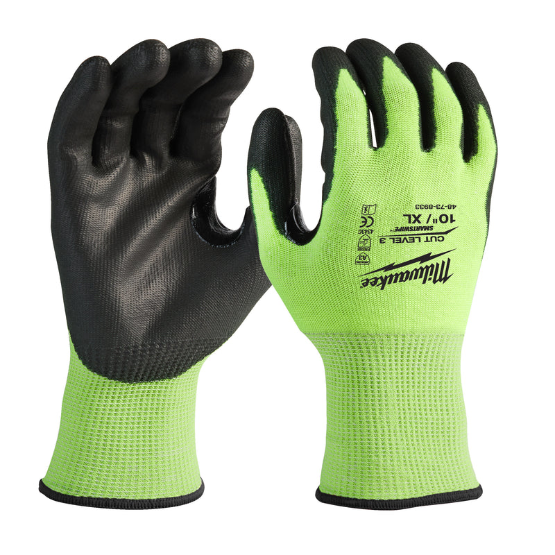 Gants Haute-visibilité Anti-coupure C