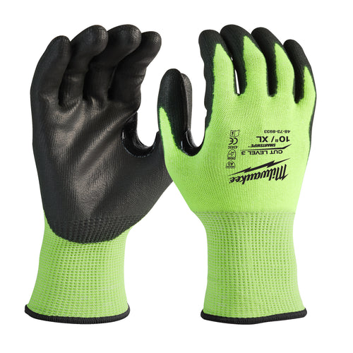 Gants Haute-visibilité Anti-coupure C