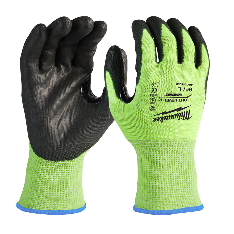 Gants Haute-visibilité Anti-coupure 2/B