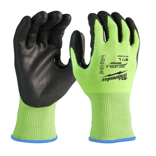 Gants Haute-visibilité Anti-coupure 2/B