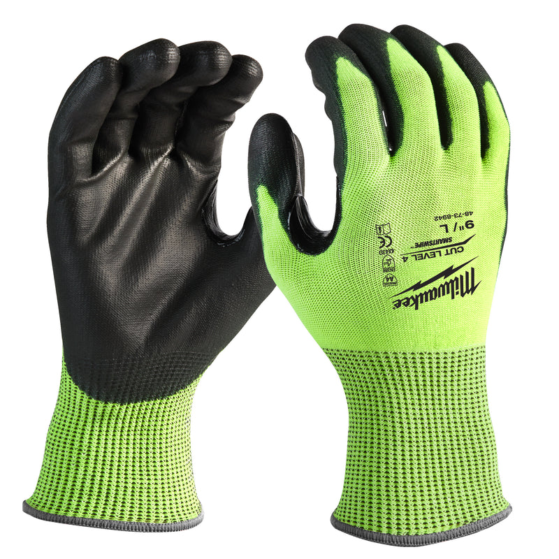 Gants Haute-visibilité Anti-coupure D