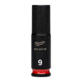 9 mm 1/4" impact socket deep - 1 pc
