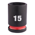 15 mm 3/8" impact socket STD - 1 pc