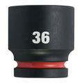 36 mm 3/4" impact socket STD - 1pc