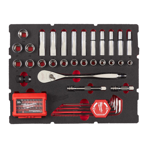 PACKOUT™ Steckschlüssel- und Ratschenmodul