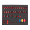 1/2" Sockets STD foam set 1 (32 pc)