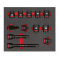 3/4" Sockets STD foam set 1 (12 pc)