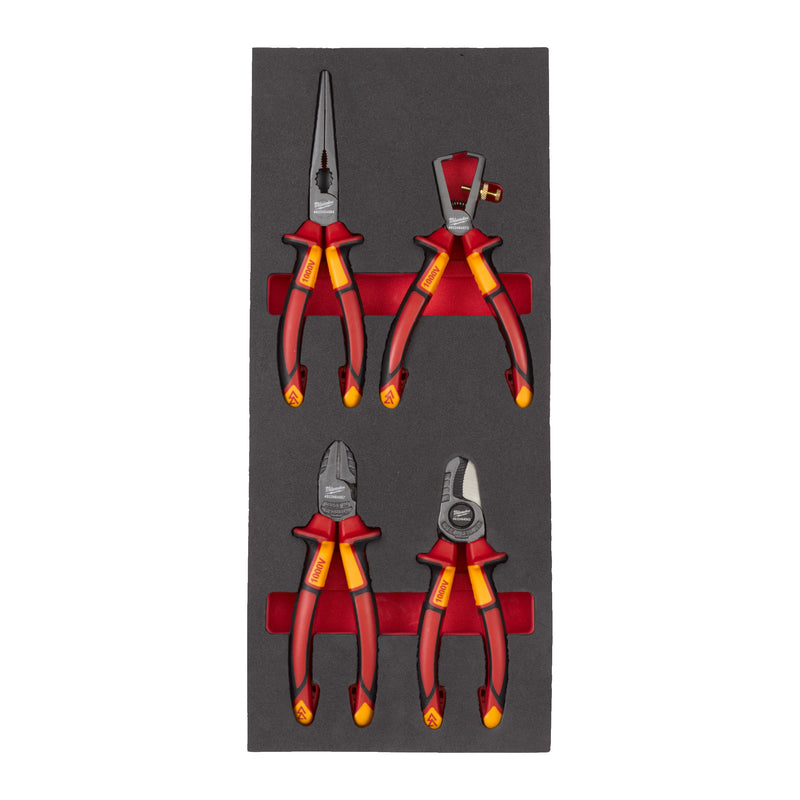 Module servante set de pinces VDE (4 pcs)