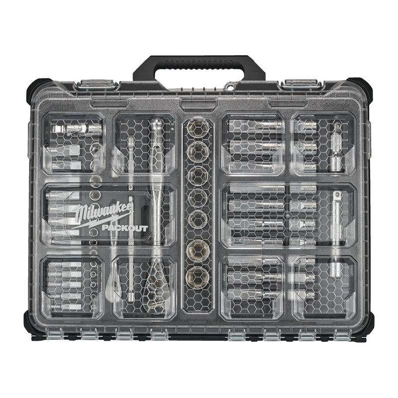 SET DOUILLES & CLIQUETS PACKOUT™ 1/2 & 1/4  63 PCS