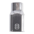 3/8'' Drive Metric Standard 12-Point Socket - 8mm