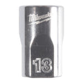 3/8'' Drive Metric Standard 12-Point Socket - 13mm