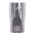 1/2'' Drive Metric Standard 12-Point Socket - 15mm