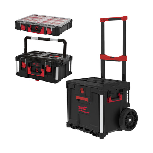 PACKOUT™ 3-teilig (Organizer – Großer Werkzeugkoffer – Schublade)