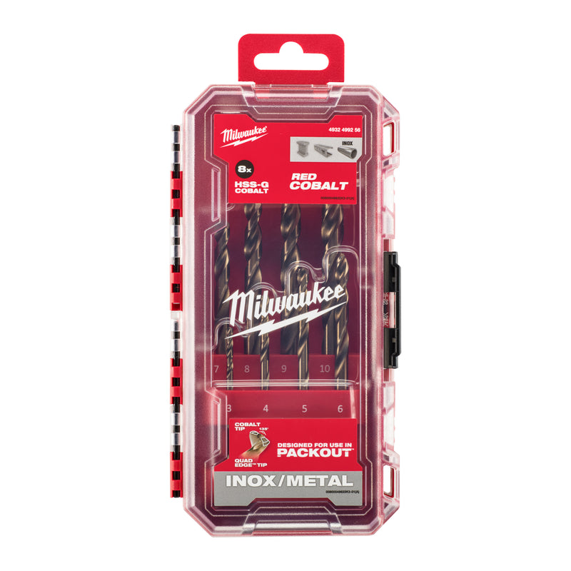 Forets à métaux rectifiés HSS-Cobalt DIN 338
