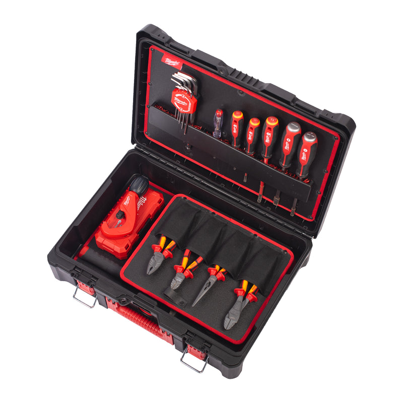 CAISSE OUTILS PACKOUT POUR PLOMBIER 74pcs