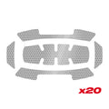 BOLT™ Reflective stickers - Silver - 20 pack