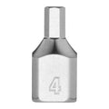 1/4'' Drive 4mm Hex Stubby Bit Socket