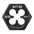 M8-1.25 mm HEX threading DIE