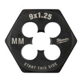 M9-1.25 mm HEX threading DIE