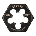 M12 -1.25 mm HEX threading DIE