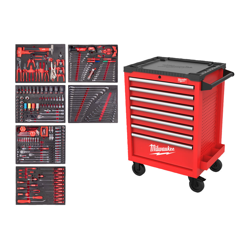 SERVANTE EQUIPÉE 69 CM TOOLGUARD 337 OUTILS