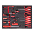 38 pc Screwdriver and Prybar Set Foam Insert
