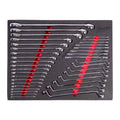 36 pc Mixed Spanner Set Foam Insert