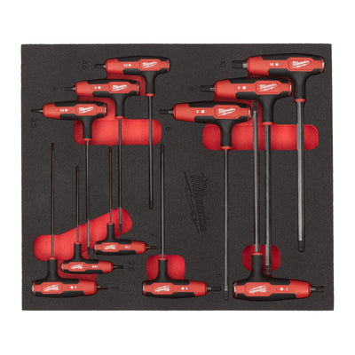11 pc Hex T-Key Set Foam Insert 11 pc Hex T-Key Set Foam Insert