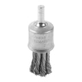 Knot End Brush S6 22x28x72mm Stainless Steel 0.35mm - 3 pc