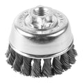 Knot Cup Brush M14 65x18mm Steel 0.5mm - 1 pc