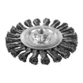 Knot Wheel Brush M14 115x14mm Steel 0.5mm - 1 pc