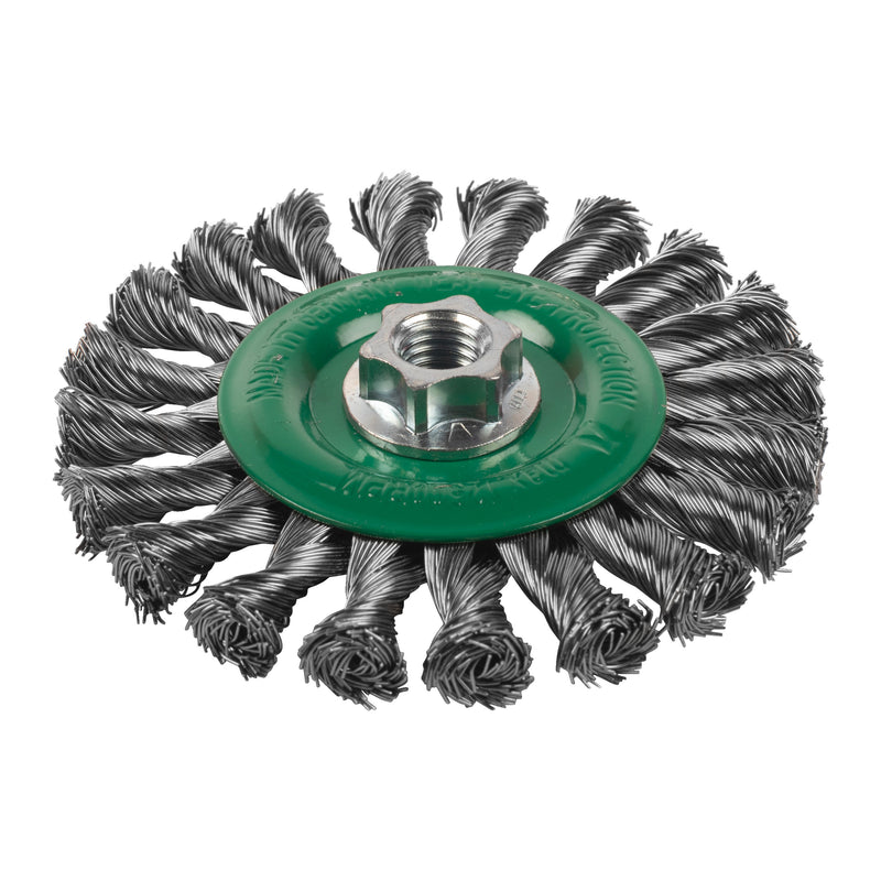Brosses circulaires torsadées M14