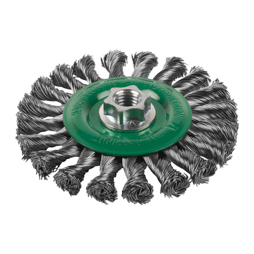 Brosses circulaires torsadées M14