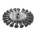 Knot Wheel Brush M14 125x14mm Steel 0.5mm - 1 pc
