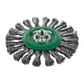 Knot Wheel Brush M14 125x14mm Stainless Steel 0.5mm - 1 pc