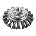 Knot Conical Brush M14 100x12mm Steel 0.5mm - 1 pc