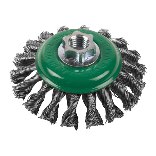 Brosses coniques torsadées M14