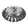 Knot Conical Brush M14 115x12mm Steel 0.5mm - 1 pc