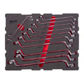 12 pc Double Ring Offset Spanner Set PackoutTM Foam Insert