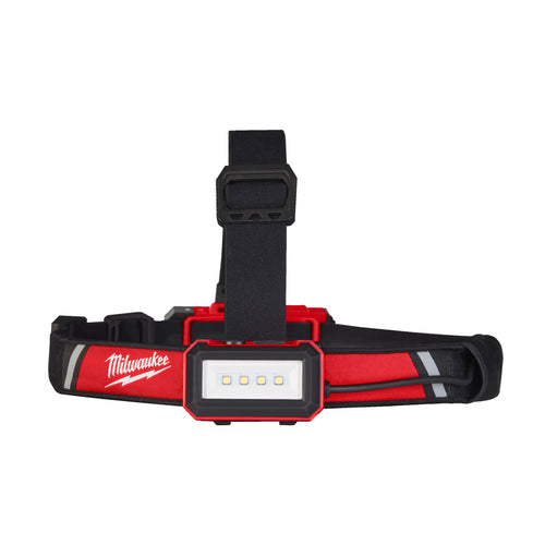 Milwaukee Lampe frontale rechargeable 600 lumens compatible casque L4 HLRP